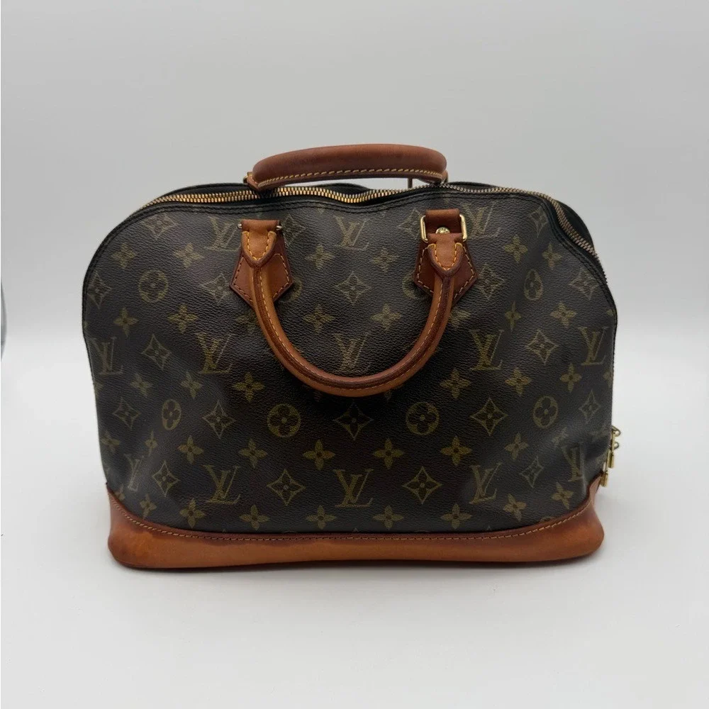 Louis Vuitton Alma PM Monogram Canvas‎ Satchel – Authentic LV